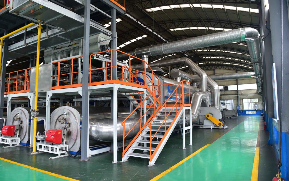 濟(jì)南恒譽(yù)環(huán)?？萍脊煞萦邢薰荆哼B續(xù)化廢輪胎熱解資源化利用成套技術(shù)及裝備