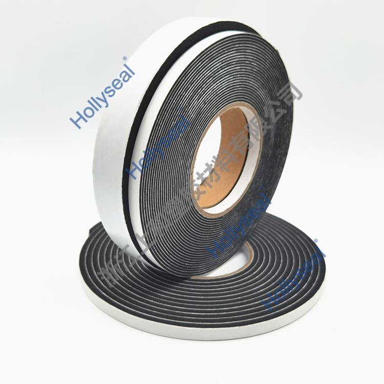 閉孔Hollyseal?PVC單面發(fā)泡膠帶 厚度1mm~25mm，密度110kg/m3~500kg/ m3