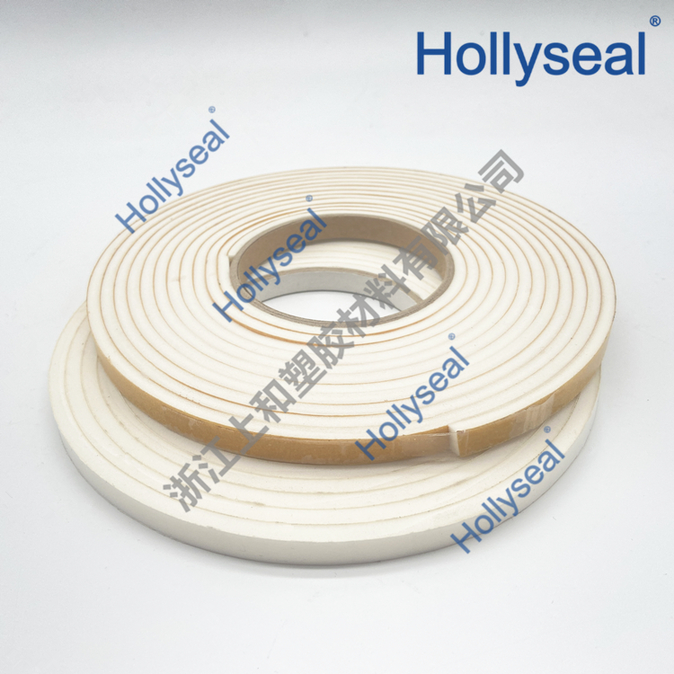 Hollyseal?低密度自粘PVC發(fā)泡膠帶  厚度1mm~25mm，密度110kg/m3~500kg/ m3