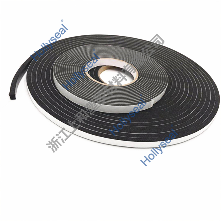 Hollyseal? 閉孔防水管道密封PVC泡棉膠帶 厚度1mm~25mm，密度110kg/m3~500kg/ m3