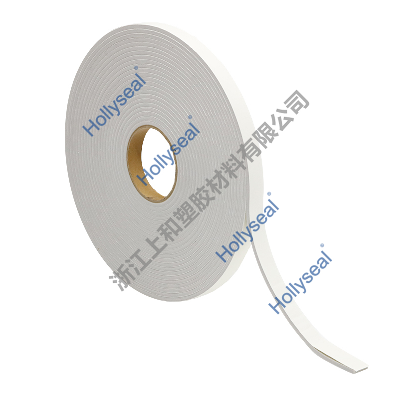 Hollyseal?閉孔水箱密封用PVC泡棉膠帶 厚度1mm~25mm，密度110kg/m3~500kg/ m3