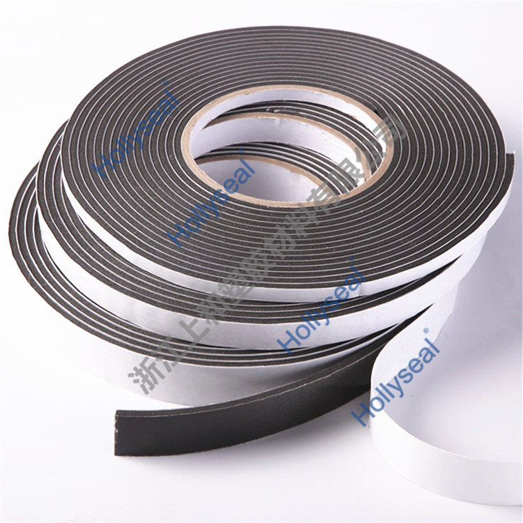 Hollyseal?閉孔PVC密封泡棉膠帶 厚度1mm~25mm，密度110kg/m3~500kg/ m3