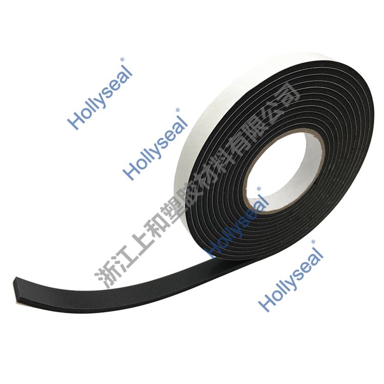 Hollyseal?PVC單面自粘泡棉膠帶 厚度1mm~25mm，密度110kg/m3~500kg/ m3